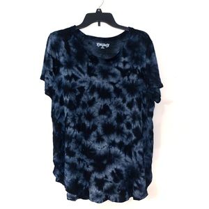 Black & White Tiedye Shirt